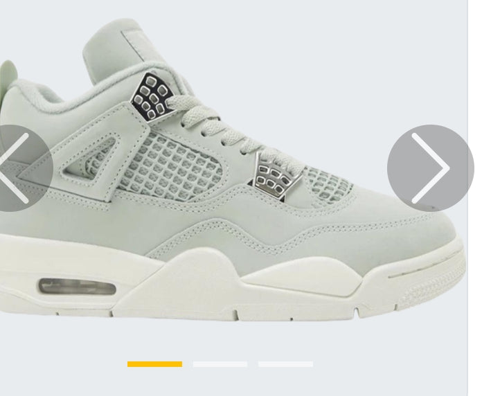 Jordan 4 Retro Seafoam Sail